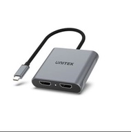 Unitek USB-C to Dual HDMI 4K Adapter V1404B