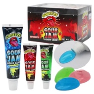 (LY-96) SOUR JAM LIQUID CANDY 30PCS Three Flavors Strawberries Apples Blueberries Paninda | Wholesa