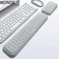 WONDE Keyboard Wrist Rest Pad, Massage Texture Wrist Protection Mouse Wrist Rest Pad, Mause Mat Hand