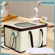 [AmlesoMY] Dough Proofer Bread Proofing Box Foldable Warming Mat Portable Bread Proofer for Classroo