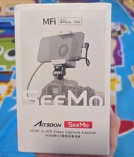 全新 Accsoon SeeMo HDMI 轉 iOS 影片擷取轉接器