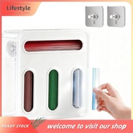 [Lifestyle] Plastic Sandwich Bag for Kitchen Storage, 4 in 1 Food Storage Bag Organizer Holds Gallon