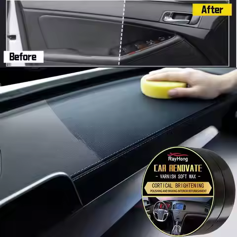 Car Plastic Restorer Back To Black Gloss Auto Interior Panel Renewal Wax Coating Agent Auto Polish A
