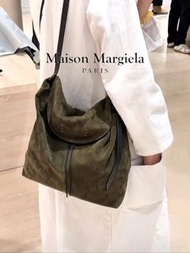 Maison Margiela Belt Bag 25新款法式簡約時尚休閒牛絨皮Hobo包單肩包斜挎包MM6