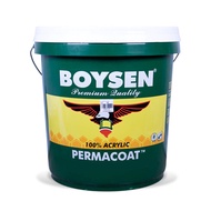 Boysen White  (16 Liters / 1 Pail) - Latex Flat, Gloss, Semi-Gloss, FWE, QDE