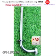 Bao KAG-BAO353 stainless steel toilet paper holder, toilet paper hook shelf with modern design SUS30
