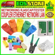 Cat5E Cat6e Cat7e Cat8 UTP RJ45 8P8C FTP STP Tester Crimping tools Cap MODULAR CRYSTAL connector non