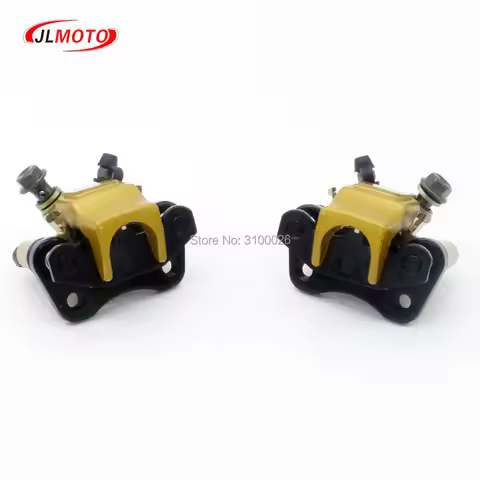 1 Pair 110mm Left/Right Brake Calipers Fit For 50cc 70cc 110cc engine Electric DIY Kids Quad ATV UTV