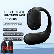 (FREE Glove)Bluetooth 5.4 Earphones Ear Clip Bluetooth Headphones Sports Wireless Earbud with Microp