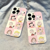 SnoopyShockproof full-Inclusive hard shell camera lens Protective casing phone compatible for iPhone