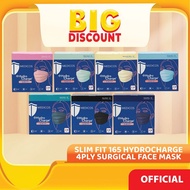 [DISCOUNT PHARMACY] MEDICOS (NEW) Slim Fit 165 HydroCharge 4ply Surgical Face Mask