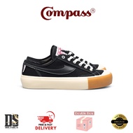 Sepatu Compass Gazelle Low Black Gum
