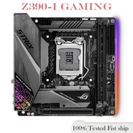 For STRIX Z390-I GAMING Mini-ITX Motherboard Z390 Motherboard LGA 1151 DDR4 M.2 PCI-E 3.0 Tested OK