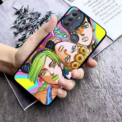 jojo's bizarre adventure Jotaro Case For Moto G85 G55 G05 G14 G75 G31 G50 G10 G20 G30 G60 G13 G32 G8