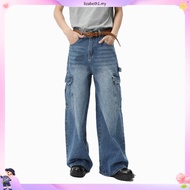 Guess Kids Junior Girl - Rigid Denim Cargo Pants