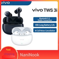 NaniNook  Vivo TWS 3i True Wireless Earbuds AI Call Noise Cancellation Earphone
