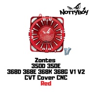 Zontes 350D/E 368D/E/K/G 368G V1 V2 CVT Cover CNC NottyBoy Design Plug & Play for Zontes 350D 350E 3