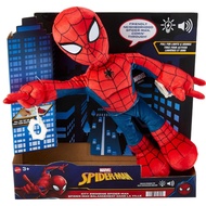 Marvel City Swinging Spider-man Plush ตุ๊กตาสไปเดอร์แมน นุ่มนิ่ม มีไฟ มีเสียง ของแท้