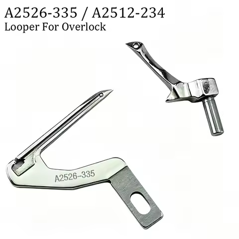 Upper Lower Looper Set A2512-234、A2526-335 for JUKI MO-623 MO-644D BERNINA Funlock 1100D 1200DA Prof