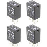 4 Pack 8T2T-14B192-AA Multi-Function Relay 4-PIN 8T2T14B192AA OEM Relays Compatible for F150 F-250
