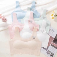 7-16 year old Cinnamoroll seamless girl Bra anti bulge small vest kids bra J19