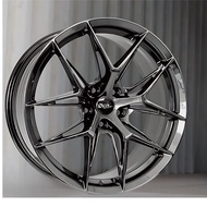 BBS Wheel - 18 inch 8.0jj Offset 35  5H 113.1 BLACK CHROME  9KG ( Flow Forming)