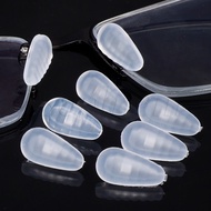 2Pcs Mini Silicone Airbag Nose Pads Fashion Replaceable Anti-slip Nosepads On Eyeglasses Slot Soft E