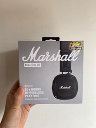 Marshall Major IV 黑色 全新行貨 (無單)