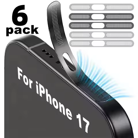 Metal Dustproof Net Sticker For iPhone 17 Pro 17Pro Max Earpiece Speaker Hole Anti-dust Mesh Protect