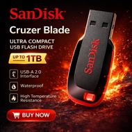 SanDisk Z50 Cruzer Blade USB 2.0 Flash Drive (128GB/256G/512GB/1TB)