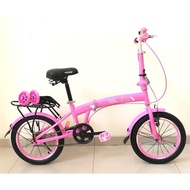 Sepeda Lipat Anak Perempuan Kouan 16 inch