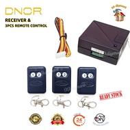 DNOR 2CH Autogate Remote Control 433mtz 8pin dip switch  ( RECEIVER / REMOTE CONTROL ) - -READYSTOCK