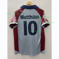 1998-99 Bayern Munich UCL MATTHAUS EFFENBERG Top Quality Away Retro Football Jersey custom T-shirt