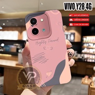 Latest Vivo Y28 4G Softcase 2024 Flexible Rubber Material with Contemporary Motifs (BK164) Vivo Y28 