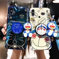 Oppo R9 R11 R9S R11S Plus A37 A71 Doraemon Jelly Cover Case + Lanyard 26435