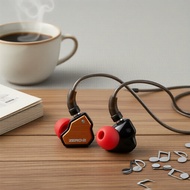7Hz x Crinacle Zero 2 10mm Dynamic Driver IEM Wired Earbuds with OFC Cable for Musicians & Gaming 7H