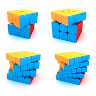 MoYu Magic Cube Professional Speed Cube Magic Durable Smooth 2x2, 3x3, 4x4, 5x5 Pyramid