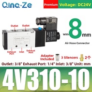 Solenoid Control Valve 4V210-08 2 Position 5 Way DC24V