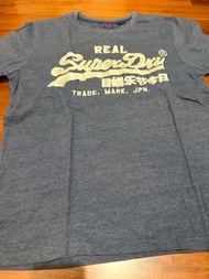 Superdry 藍色短袖T恤