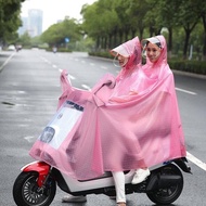 Full Body Poncho Raincoat 2 Heads Comfortable Material For Use 2IN1 / Unique Raincoat 2 Heads