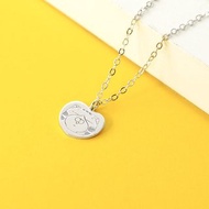 白爛貓卡片銀飾系列-LanLanCat感謝有你純銀項鍊