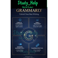 24/7 GRAMMARLY PREMIUM in-depth analysis and suggestions for improvement, ensuring your writing is e