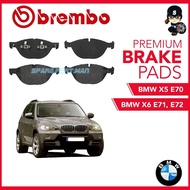 BREMBO Front Brake Pads (1 set)-  BMW X5'07 E70 3.0,3.5,4.8i, BMW X6 E71,E72 3.5i,3.5d,5.0i