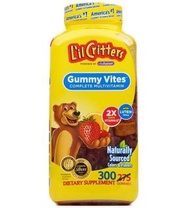 L'il Critters 小熊糖兒童綜合維他命, 300粒糖果