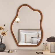 46x60cm Irregular Wall Glass Mirror Desktop Makeup Mirro Hd Mirror For Bathroom Home Décor Irregular