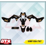 Decal crf150 full body decal crf150 decal crf150 supermoto motorcycle sticker crf150 cool motorcycle