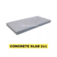 Concrete Slab 2 x 1 / Garden Decoration / Landscape Decoration