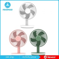 [Resinxa] Table Fan Personal Fan with Night Lamp USB Battery Powered for RV Travels