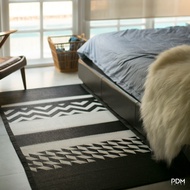 PDM เสื่ออเนกประสงค์  เสื่อตกแต่ง เสื่อแทนพรม เสื่อแต่งบ้าน ลาย Katve Size L 180x270 cm.