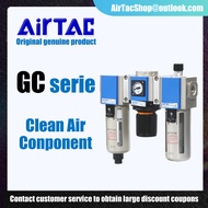 AIRTAC GC200 300 400 600 Pressure regulating filter of air source processor hepa air filter Pneumati